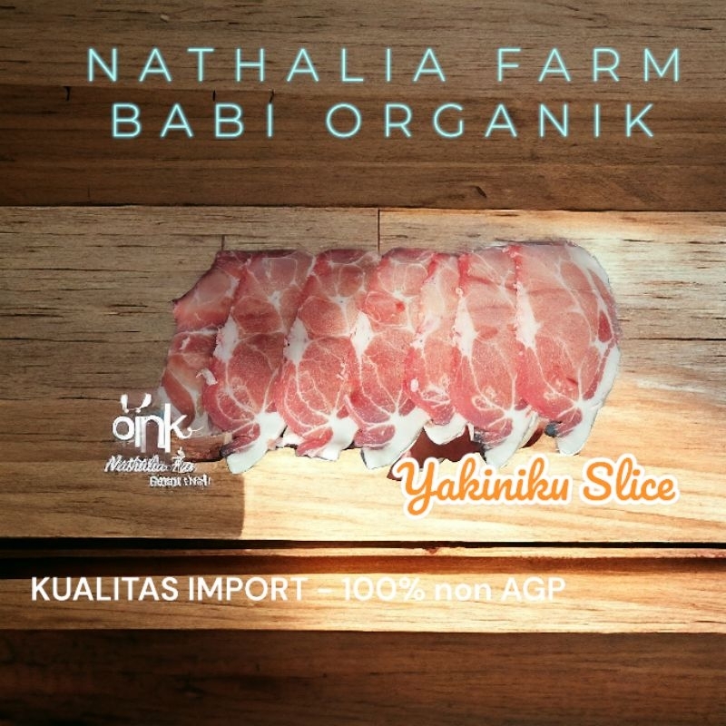 

Daging Babi Organik - Yakiniku Slice 300 gr