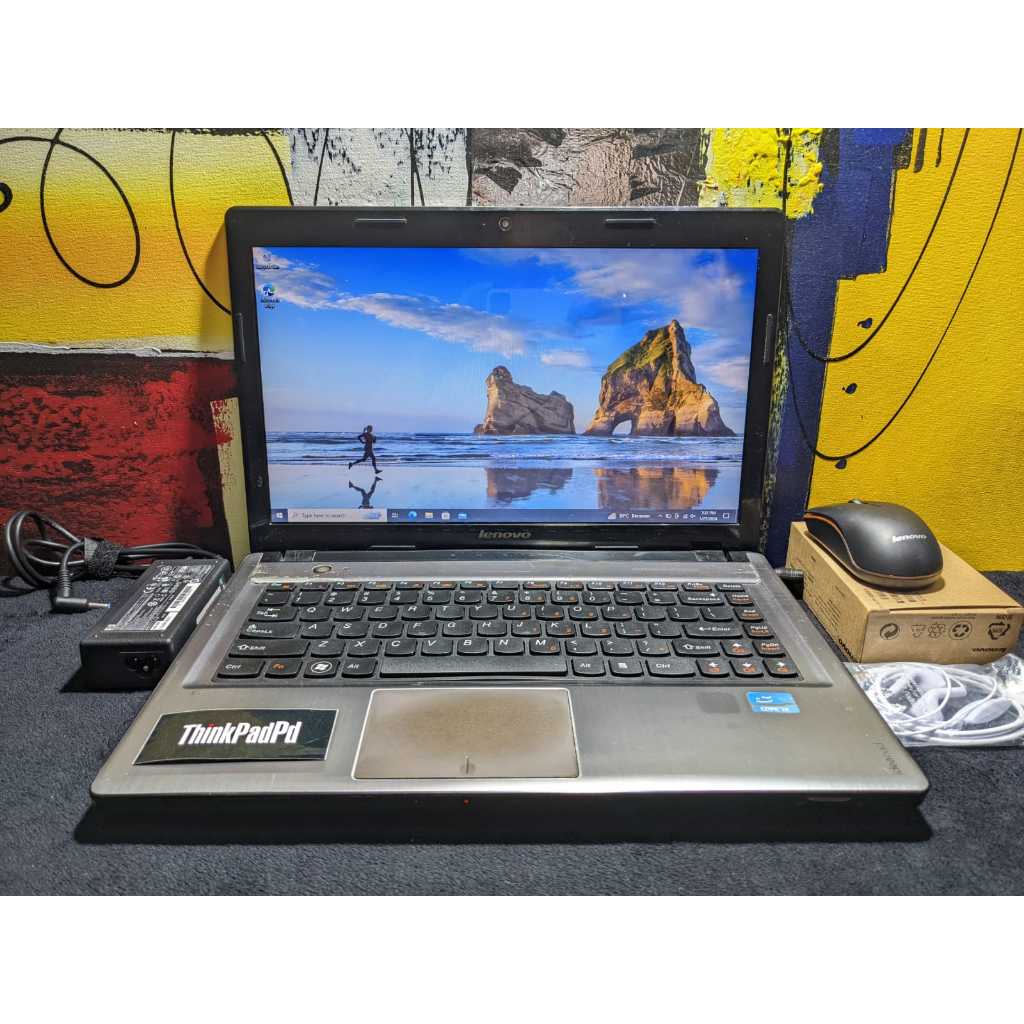 Laptop Gaming Desain Lenovo Ideapad Z480 Core i3 3110M SSD Nvidia Murah