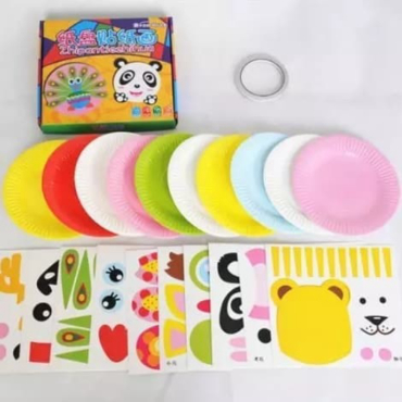 

Promo ~ Mainan DIY Anak Kertas Menghias Edukasi Piring Limited ZHIPANTHIENZHIHUA