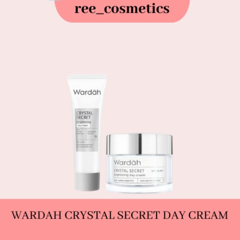 Wardah Crystal Secret Brightening Day Cream | Krim Siang Wardah