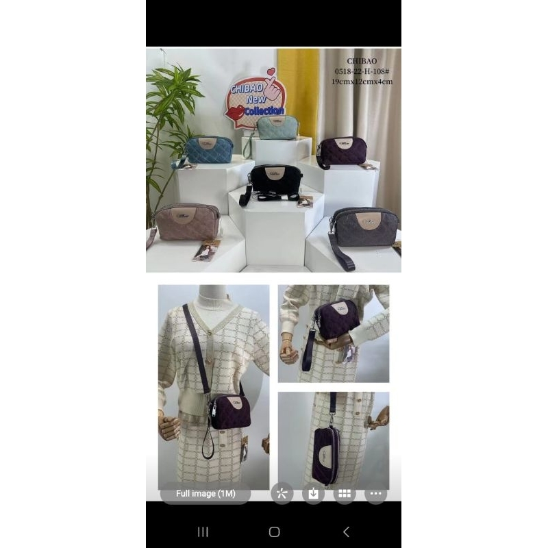 Tas selempang wanita original CHIBAO 0518-22 Aurora