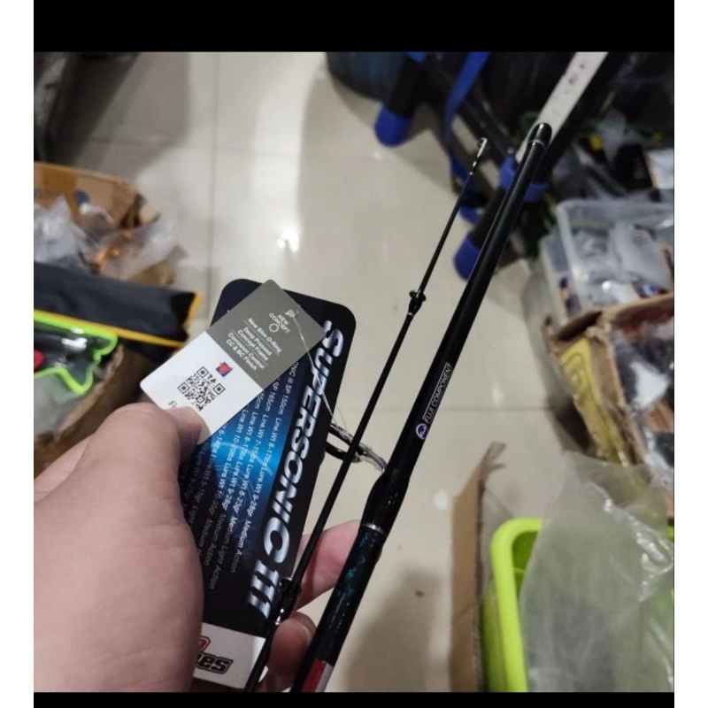 joran daido super sonic III  pilihan 150 165 180 cm reelseat biru supersonic ke3