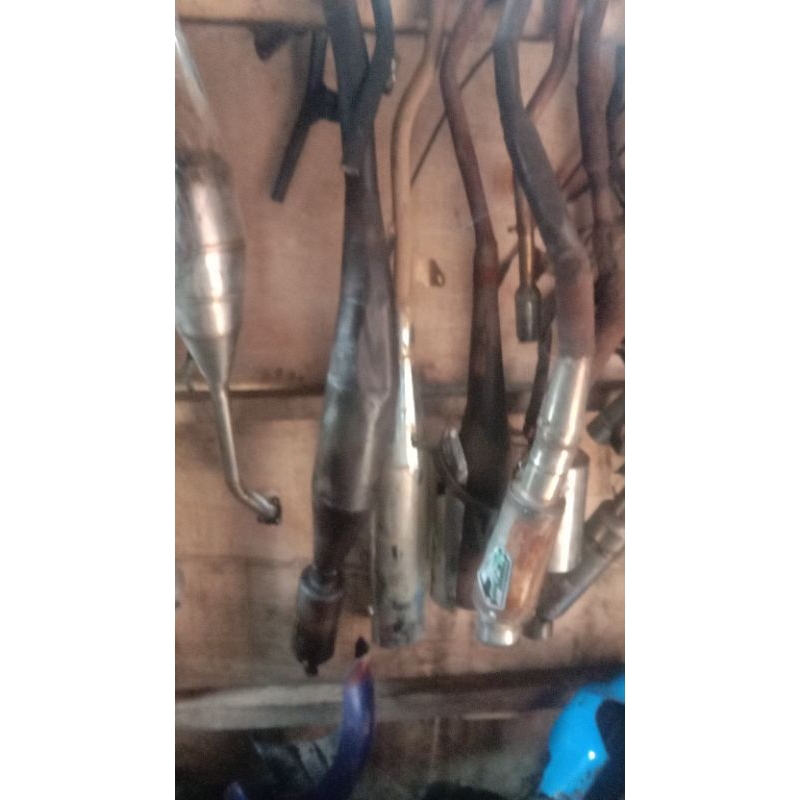 kenalpot Supra x125 old