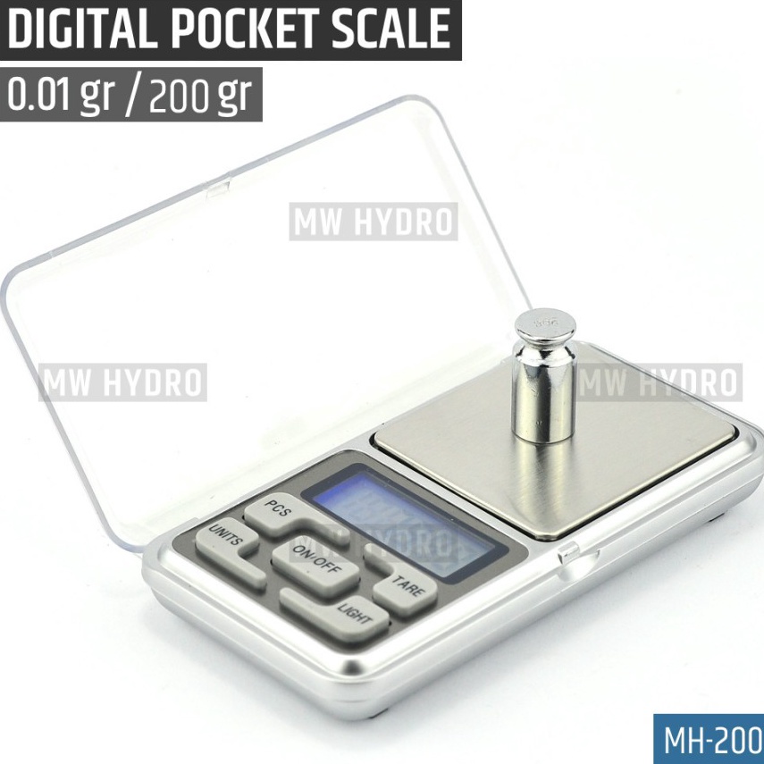 Terbaik Digital Pocket Scale MH  1g x 23g Timbangan Digital Mini