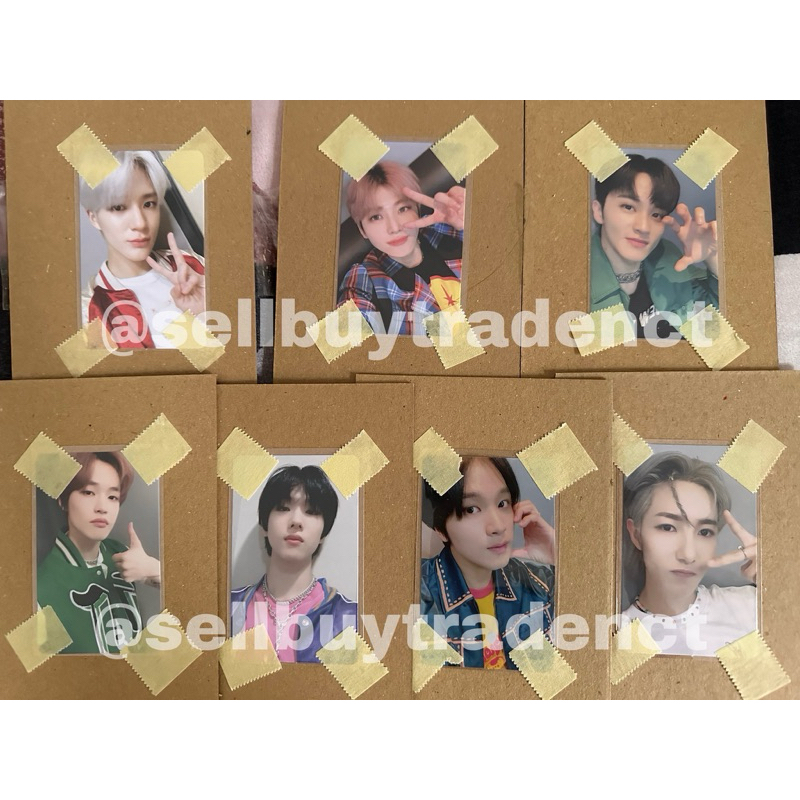 pc NCT Dream ISTJ murah POB PC Jisung Renjun Jeno Chenle Mark Haechan Jaemin Dyandra