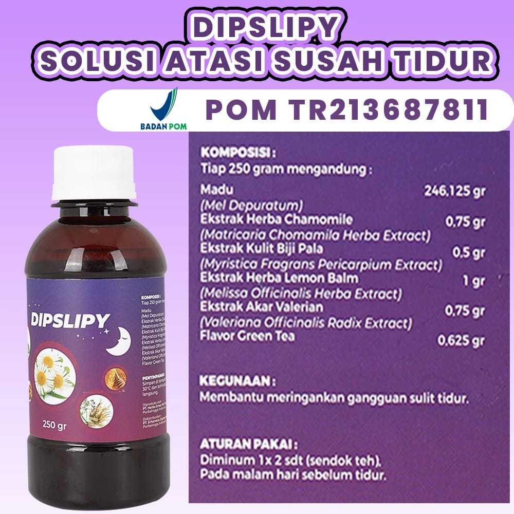 

PROMO !!! DIPSLIPY - Madu Herbal Solusi Ampuh Atasi Insomnia Susah Tidur