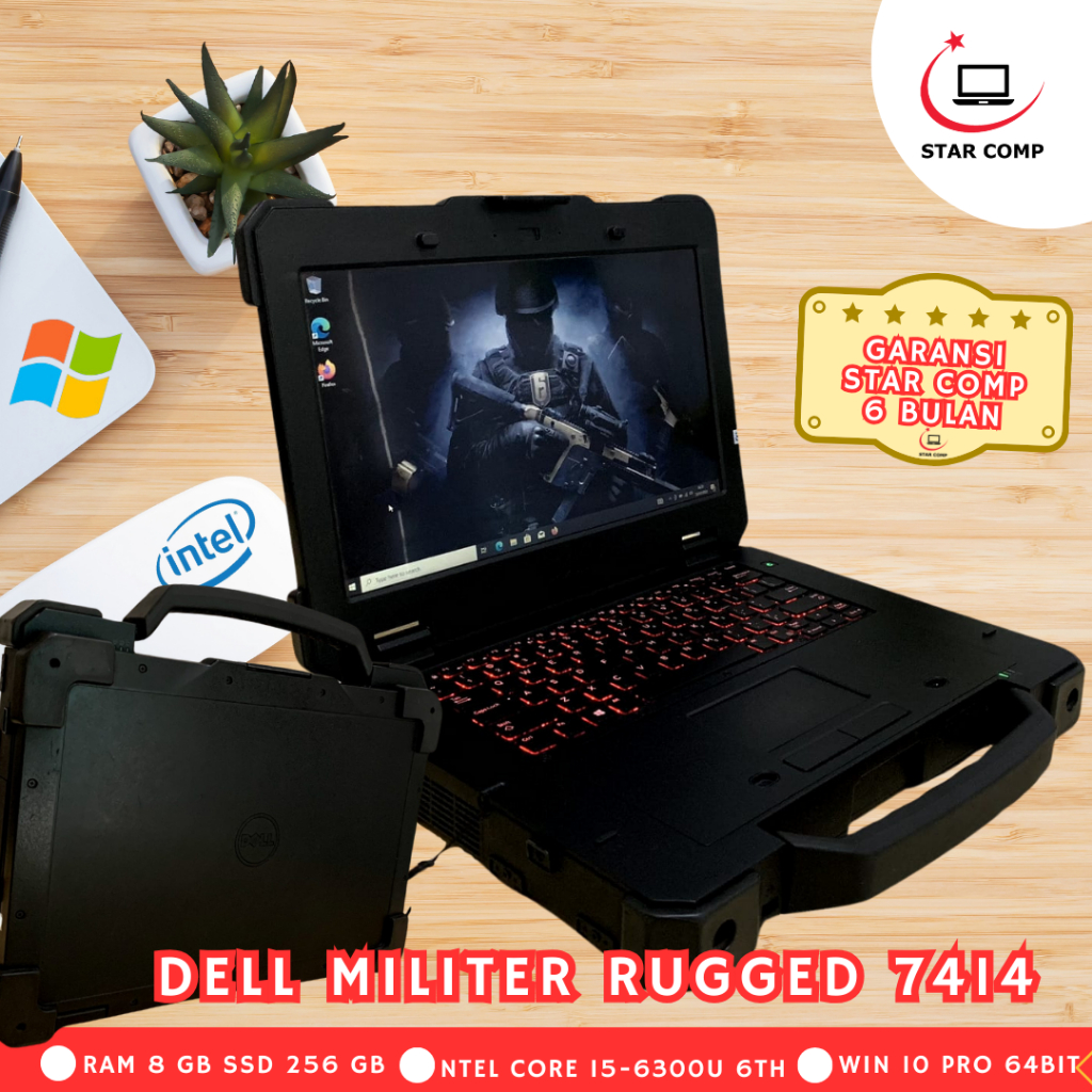 Laptop Dell Militer Rugged 7414 - Star Farm