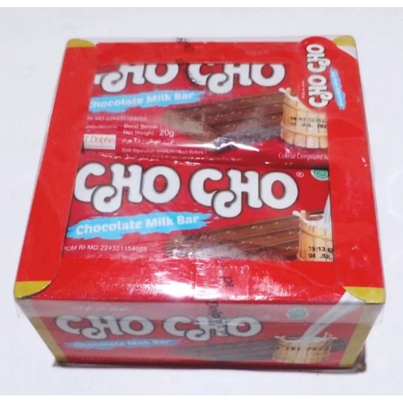 

Cho cho milk chocolate box 12 x 20gr