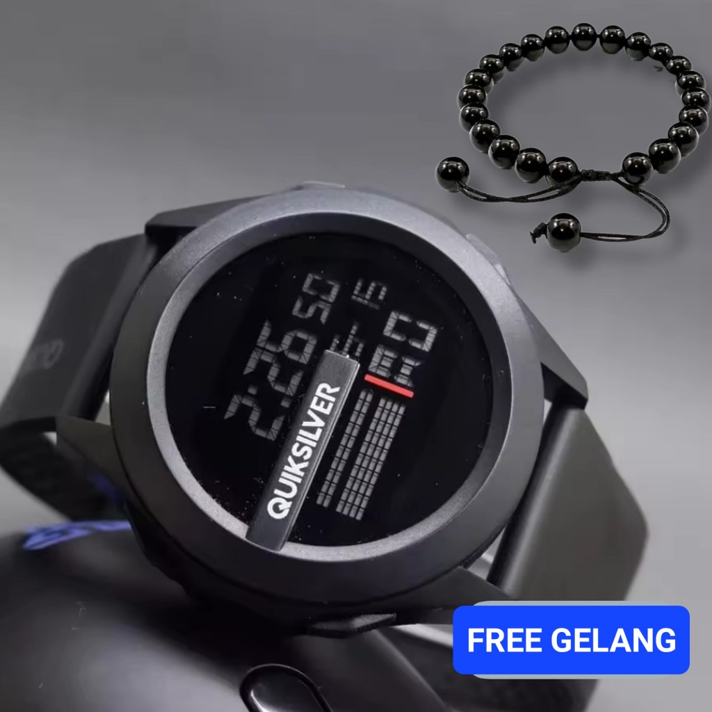 JAM TANGAN DIGITAL SPORT BERKUALITAS PRIA (COWOK) JAM TANGAN TALI WARNA MODEL DIGITAL JAM TANGAN KER