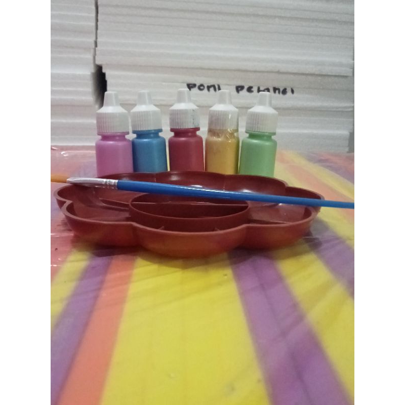

PALET LUKIS/KOAS LUKIS/ CAT LUKIS 5 WARNA