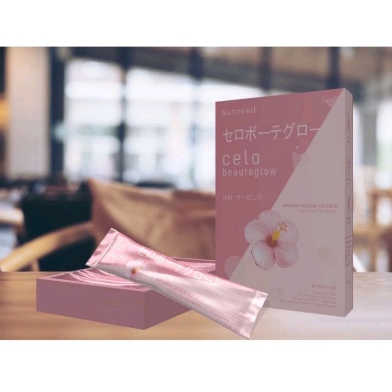 CELO BeautyGlow collagen drink with glutahion BPOM