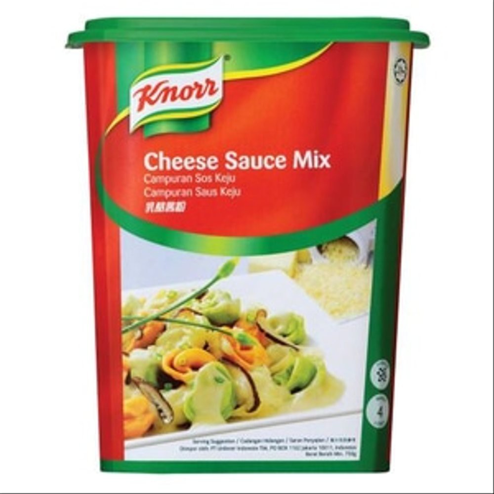 

KNORR MIX CHEESE SAUCE - KNORR MIX CHEESE SAUCE 750GR