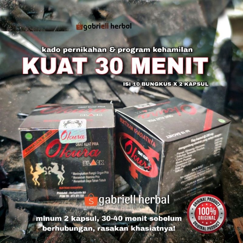 OKURA kapsul okura asli. jamu okura.