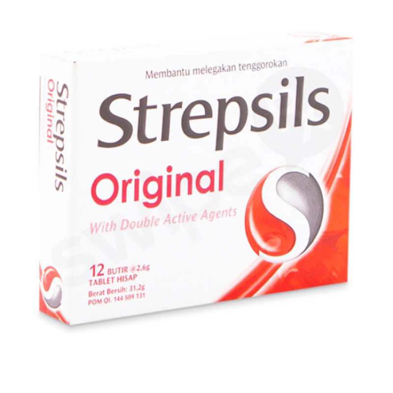 

STREPSILS ORIGINAL Reckitt Benckiser TABLET HISAP BOX