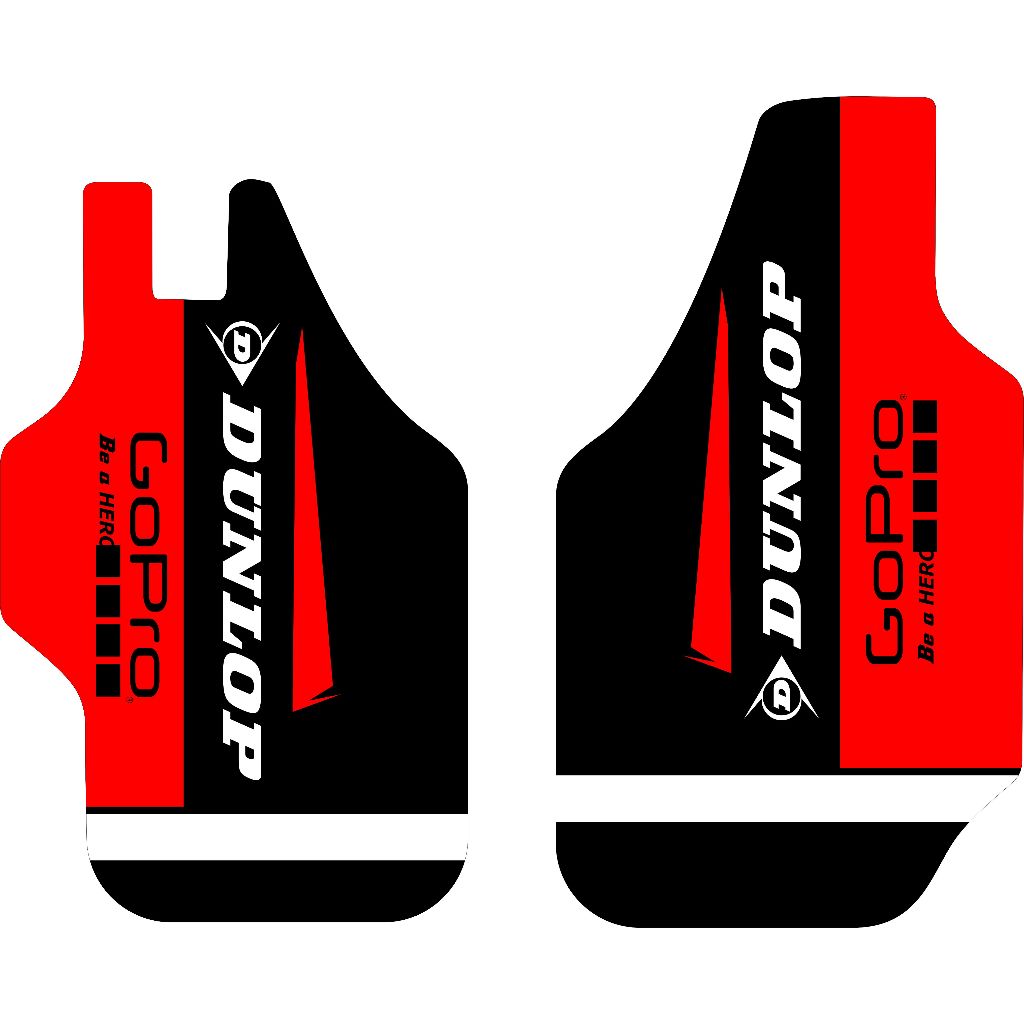 Decal sticker stiker cover skok/ sticker tutup cover skok crf 150l, WR, KLX, YZ, Cover skok tele