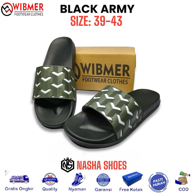 sendal slop pylon pria / sandal slip on pria / sandal ringan / sandal anti air / sandal anti slip