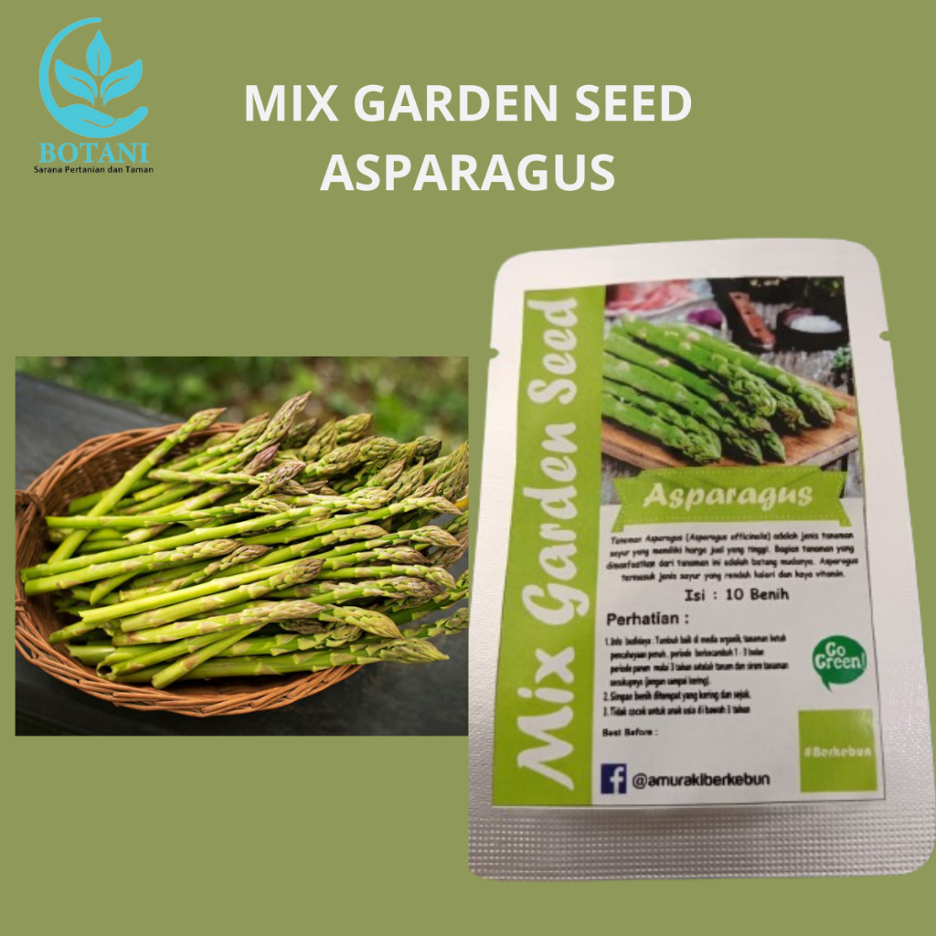 

Benih Asparagus - Mix Garden Seed