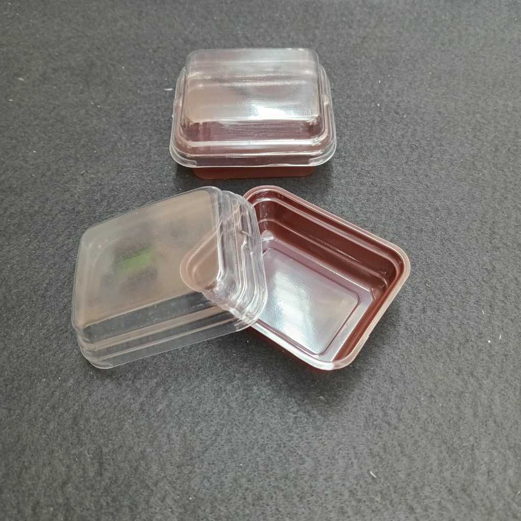 

61157 Mika Pancake Durian / Tray Kue Tempat Kotak Puding Mini Kecil - Isi 50Pcs