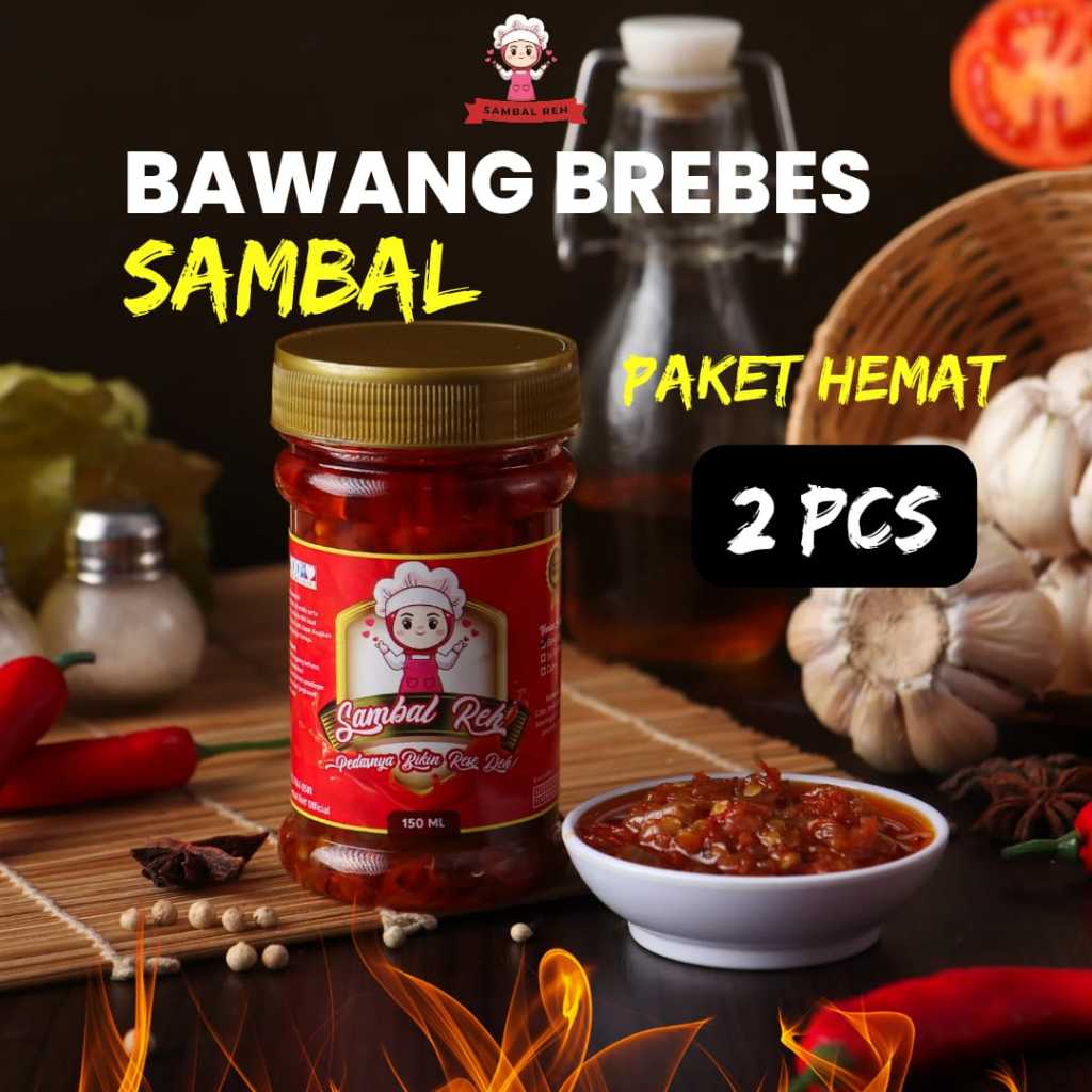

Sambal Reh 2 Pcs Sambel Bawang Brebes