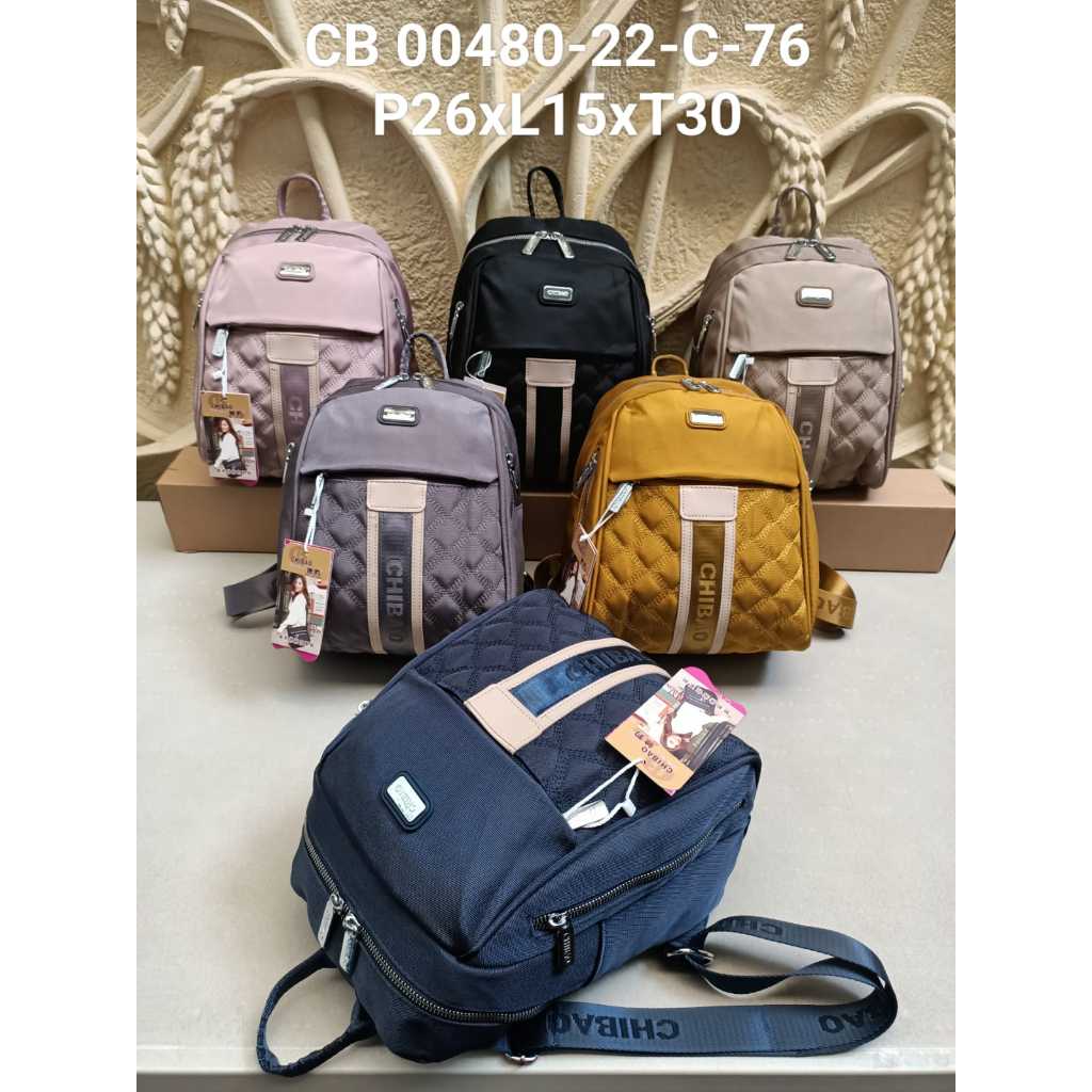 Tas Ransel Wanita Chibao 00480-22-C-76 Lis Terbaru 2023