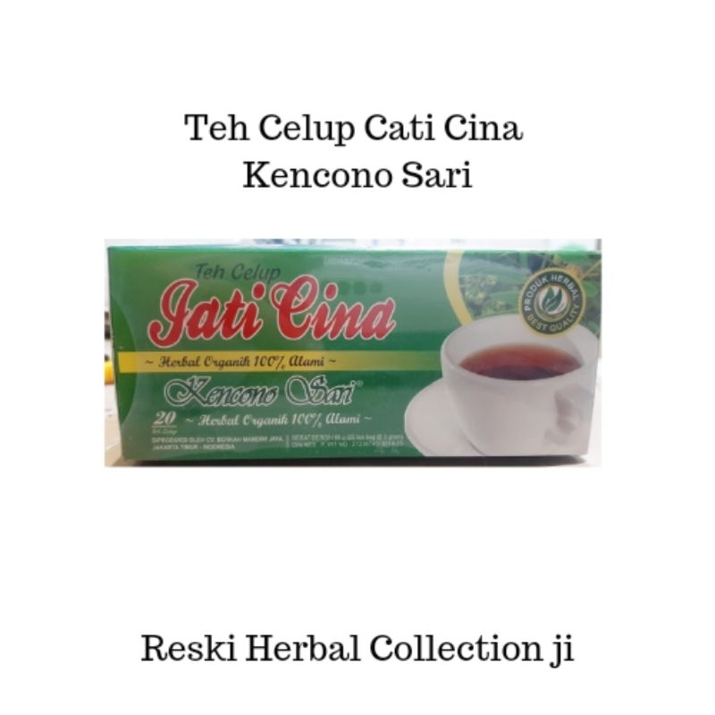 

Teh Celup Jati Cina Kencono Sari| Jati Cina Kencono Sari isi 20