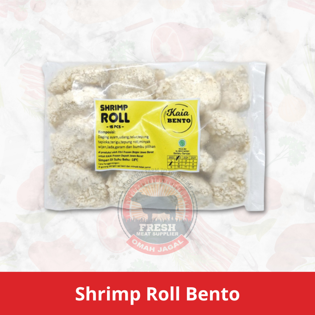 

Shrimp Roll Bento isi 10