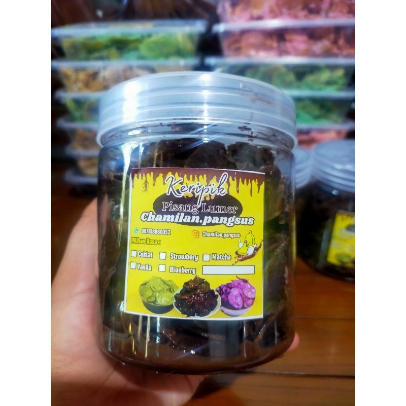

keripik lumer coklat