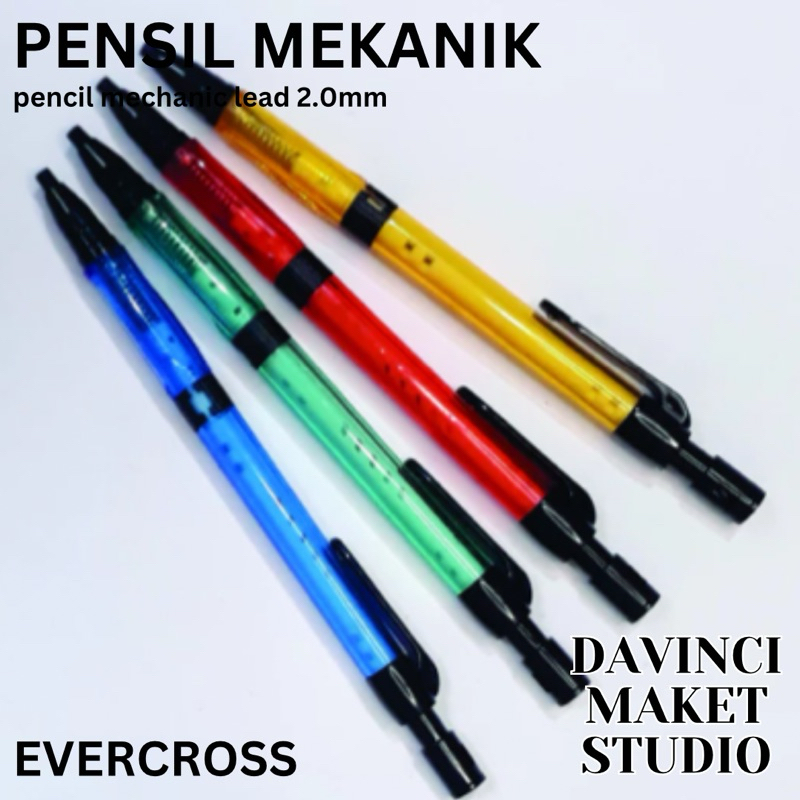 

Pensil Mekanik 2mm Evercross - Mechanical Pencil Lead 2mm EV 752