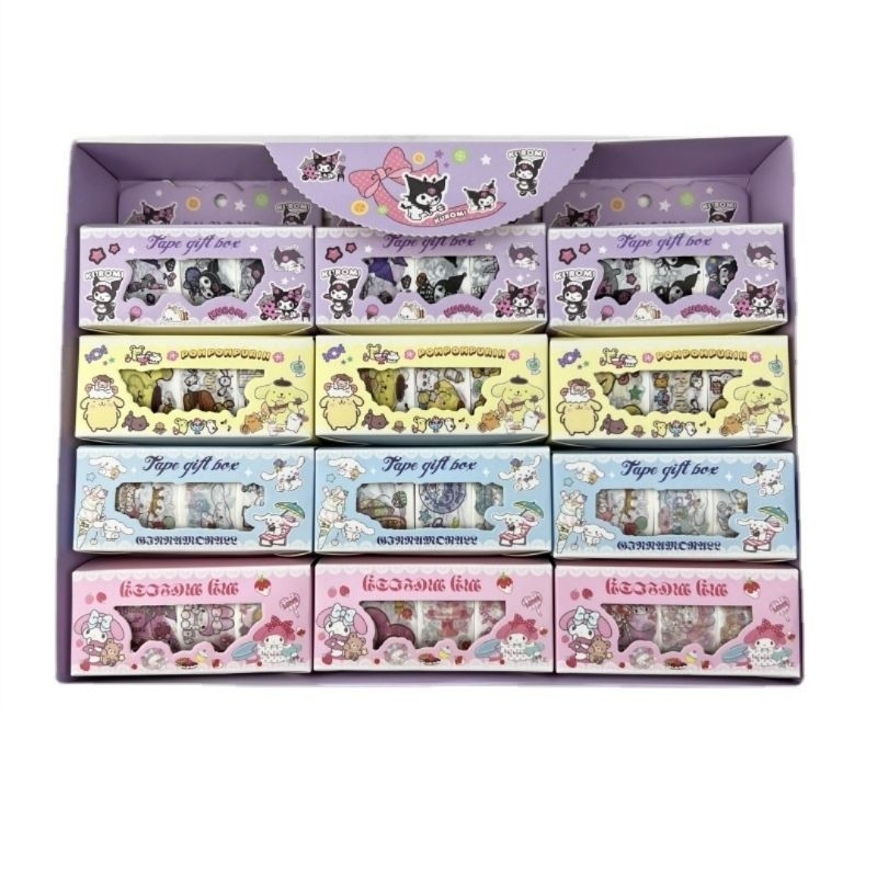 

washi tape sanrio - selotip kertas lucu - selotip journal