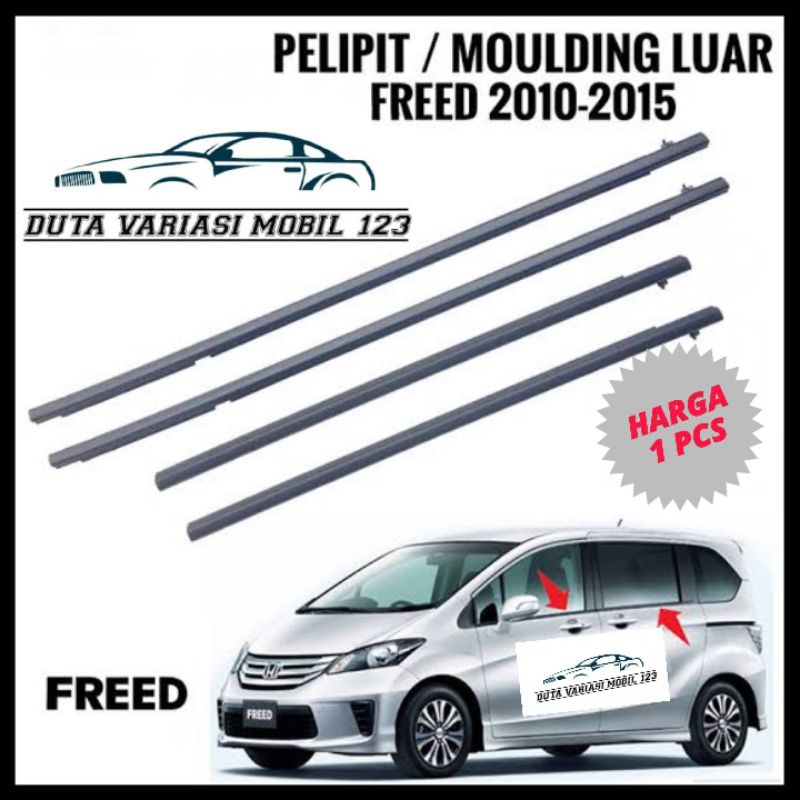 Karet Pelipit Pintu Kaca Jendela Honda Freed