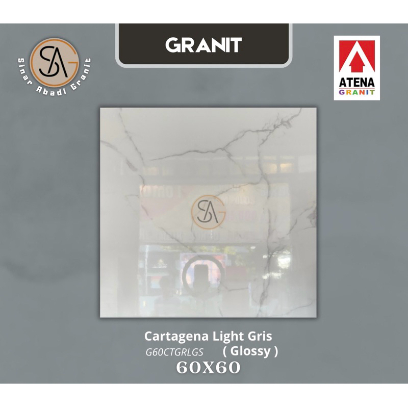 granit 60x60 atena cartagena light griss ( G60CTGR