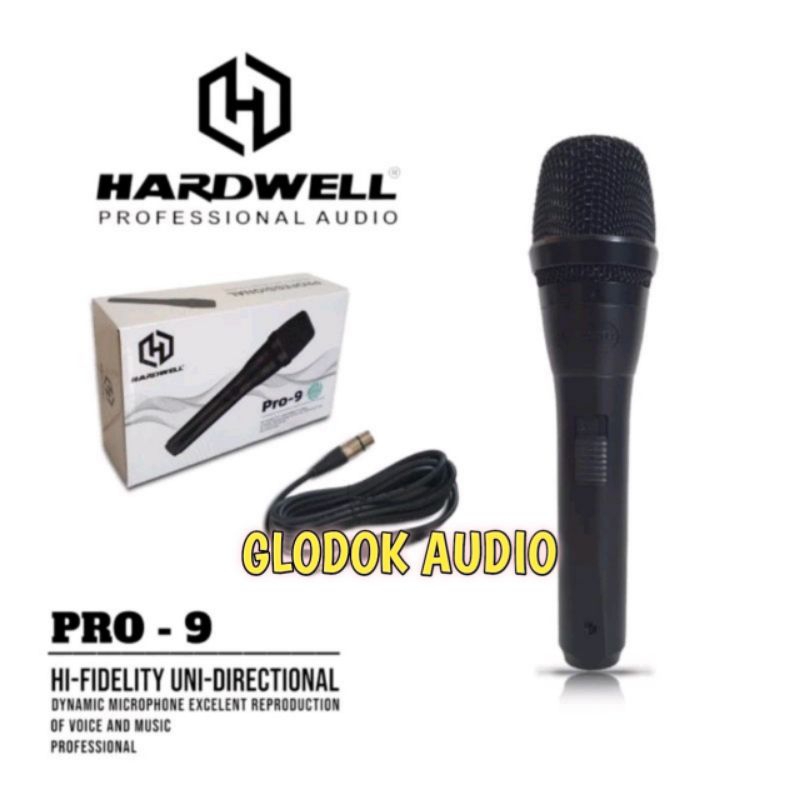 Mic Kabel Hardwell Pro 9 Original Mic kabel Hardwell Garansi resmi