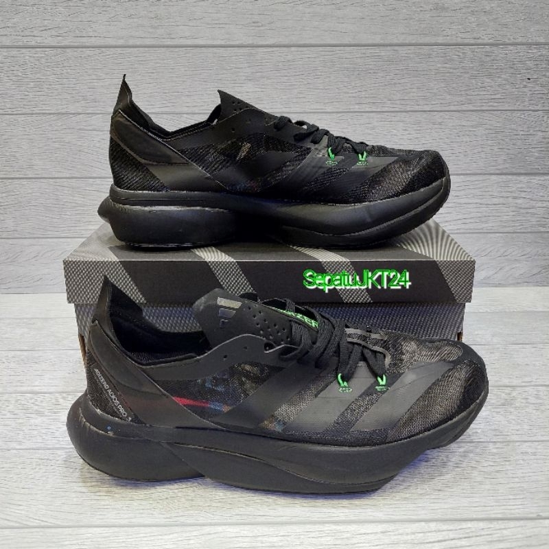 Adidas Adizero Adios Pro 3 Core Black Berlin Premium Original