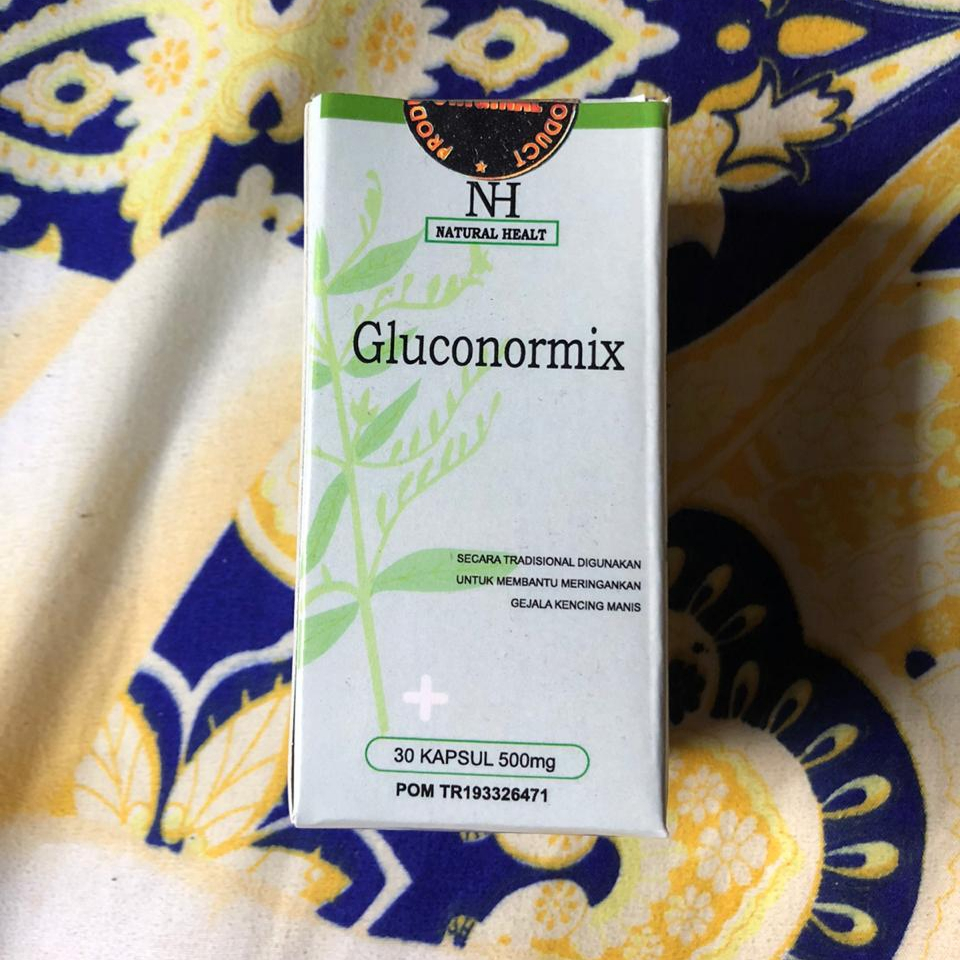 gluconormix original 100% Asli Obat diabetes ori Herbal | Gluconormix Asli Original Obat Kencing Man