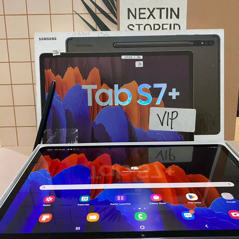 SAMSUNG GALAXY TAB S7 PLUS 8/256 SECOND FULLSET