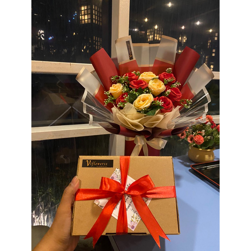 

special hampers package valentine - buket bunga - toko bunga bandung