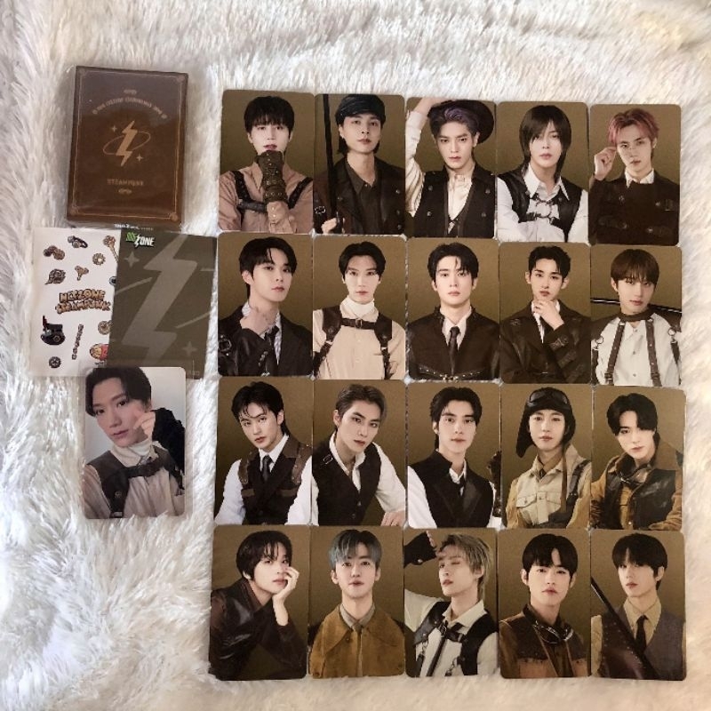 READYSTOCK PHOTOCARD SELCA NCT ZONE CHRITSMAS STEAMPUNK TEN JISUNG