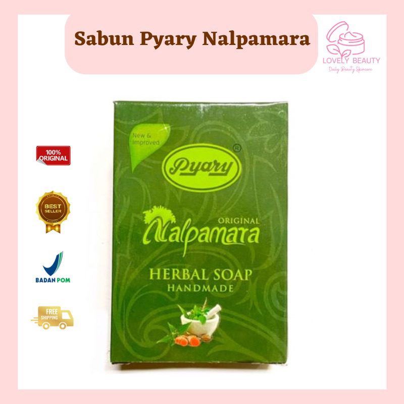 [Ready Stock] Sabun Nalpamara Pyary Arab Hijau Original Pemutih Badan 100% Asli BPOM