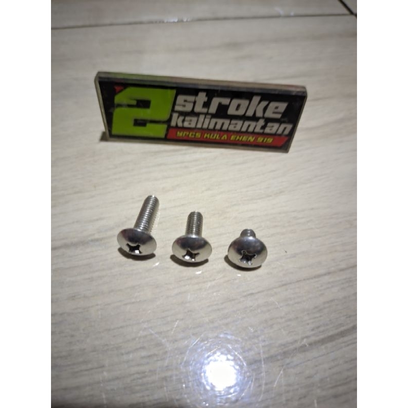 baut body motor stainless anti kerat