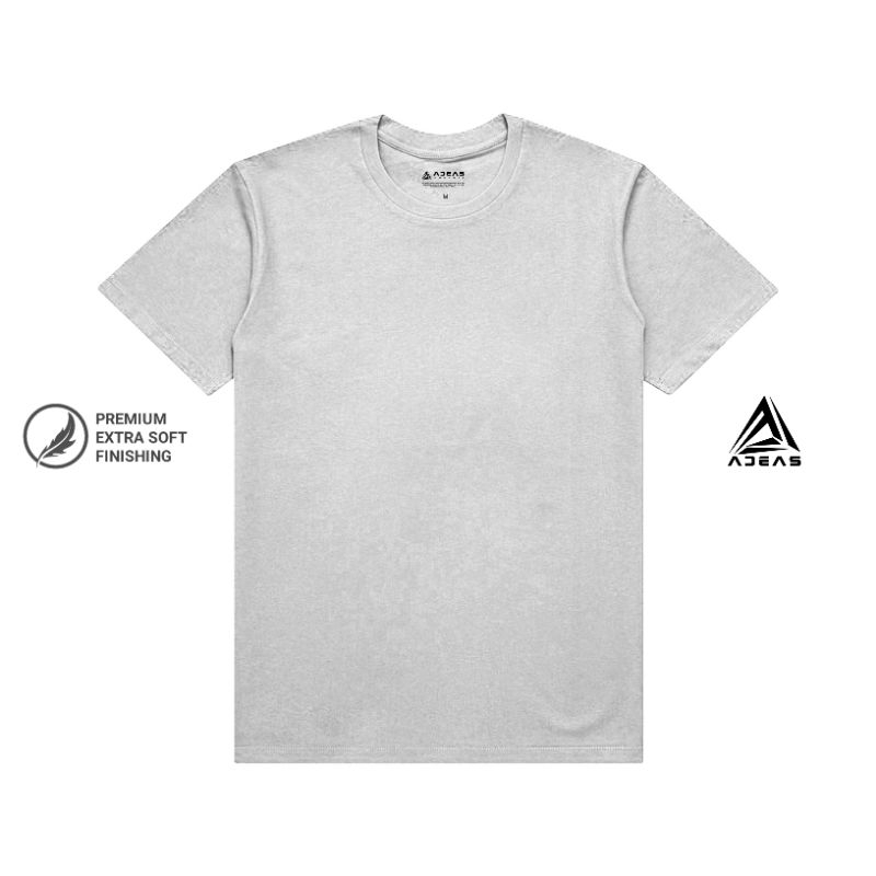 ADeas T Shirt Blank Grey Misty