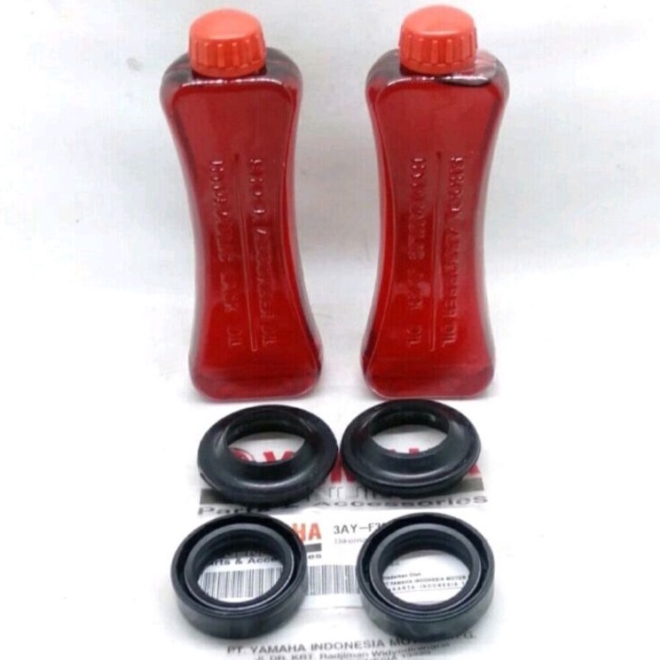 UH PAKET SEAL SHOCK  SEAL ABU  OLI SHOCK MIO MOTOR BEBEK MATIC YAMAHA  S