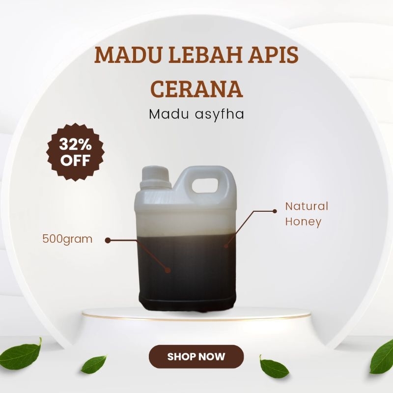 

Madu Lebah Apis Cerana 500 Gram Madu Hutan Liar Murni 100% Alami ( KAYA AKAN BEPOLEN )