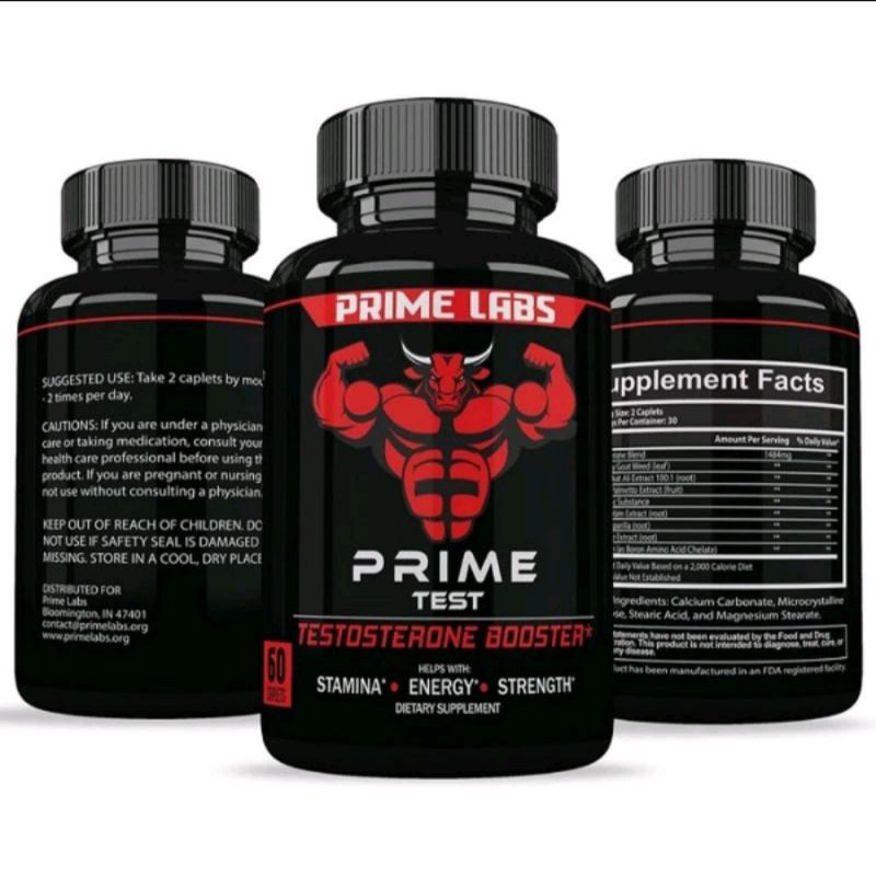 PRIMLABS MENS TEST BOOSTER - TESTOSTERON BOOSTER STAMINA PRIA
