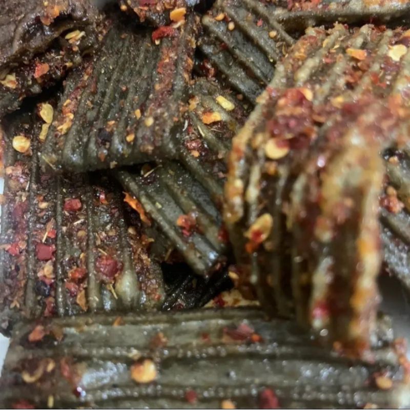 

Seblak kerupuk jengkol pedas gurih daun jeruk 500 gram