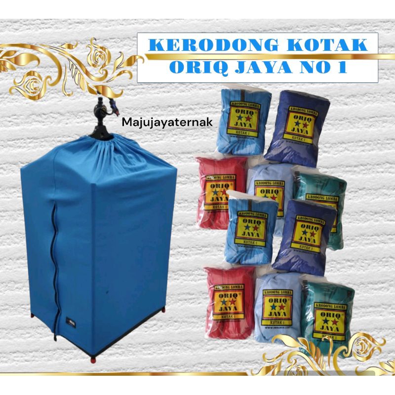 Kerodong sangkar burung KOTAK ORIQ JAYA NO 1 TEBAL