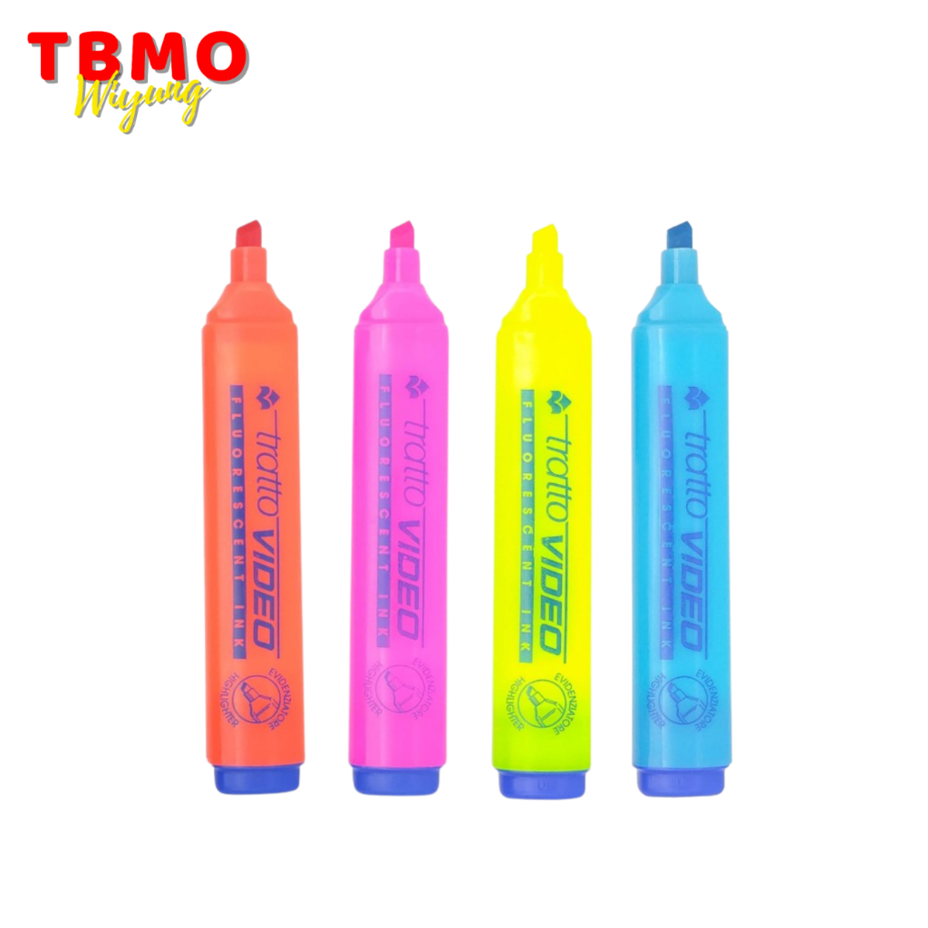 

TBMO Tratto Highlighter Video / Penanda Tulisan - Pcs
