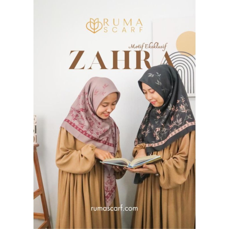 HIJAB ZAHRA EXCLUSIVE SCARF BY RUMA