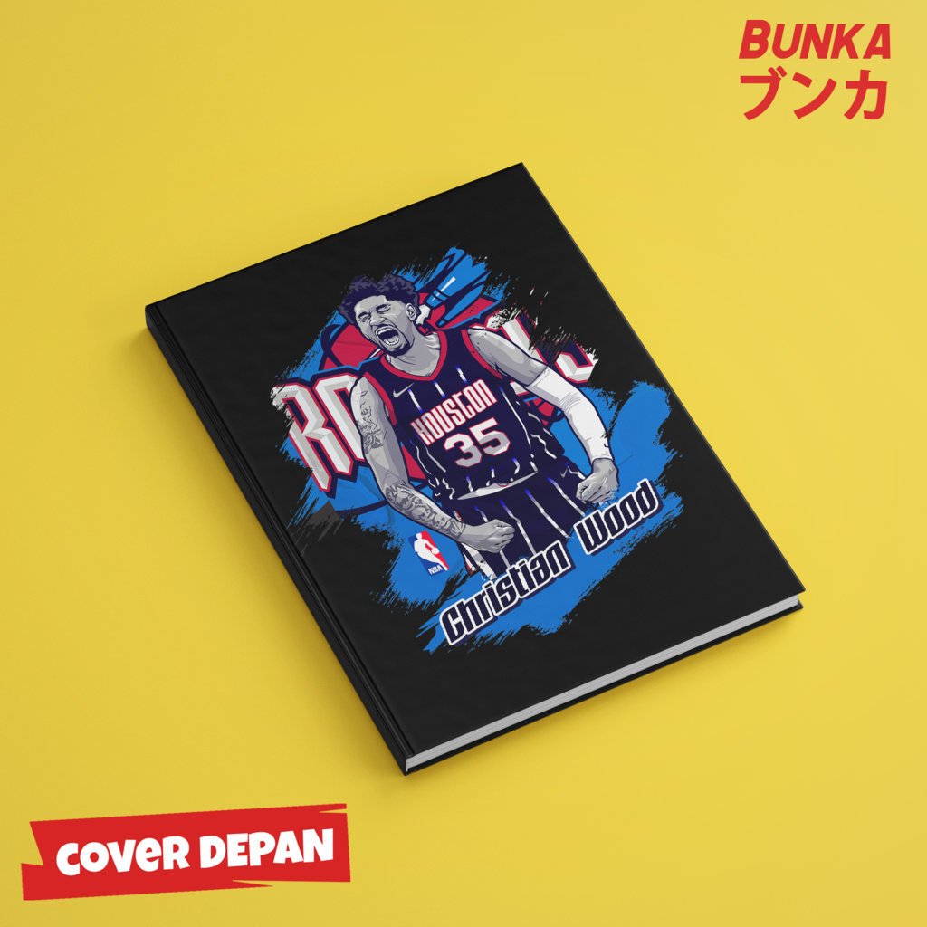 

Note Book Aesthetic Sport NBA Christian Wood Hardcover A5 Buku Tulis Catatan Notes Agenda Planner Jurnal vintage buku catatan story book kado anniversary valentine cowok cewek murah