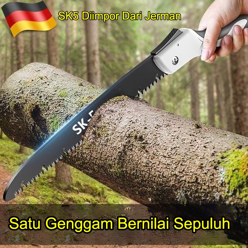 Gergaji Pohon Genggam Logging SK5 Lipat Cepat Kayu/Gergaji Lipat/Gergaji Kecil Rumah Tangga Genggam/