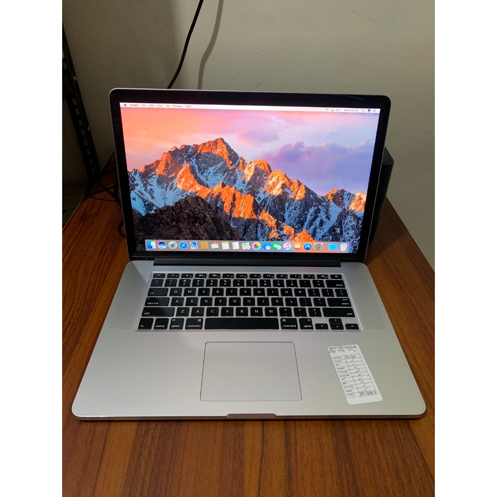 TERMURAH MACBOOK PRO 2014 15 INCH RAM 16 SSD 128 256 512 i7 SECOND ORIGINAL